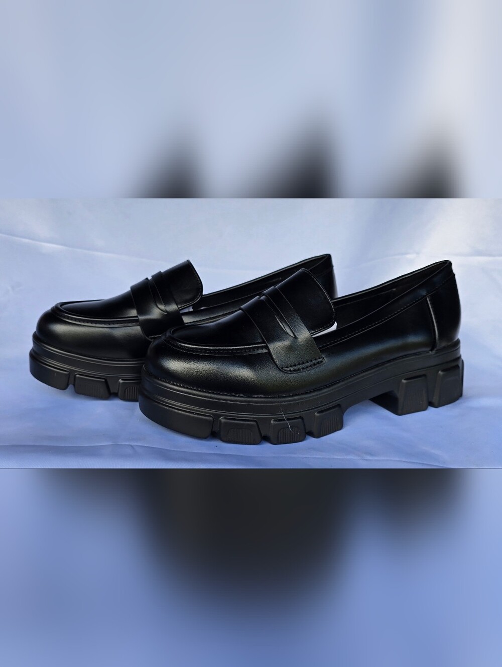 Chunky Platform Penny Loafers